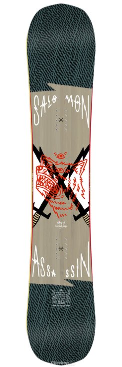 Salomon Snowboard Plank Assassin Boven