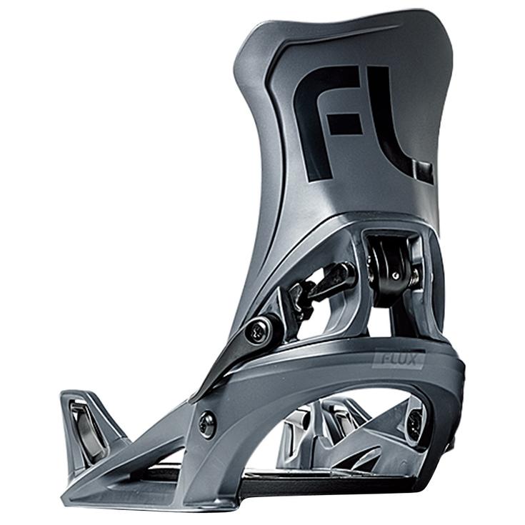 Flux Snowboardbindung DS Step On Metallic Grey Präsentation
