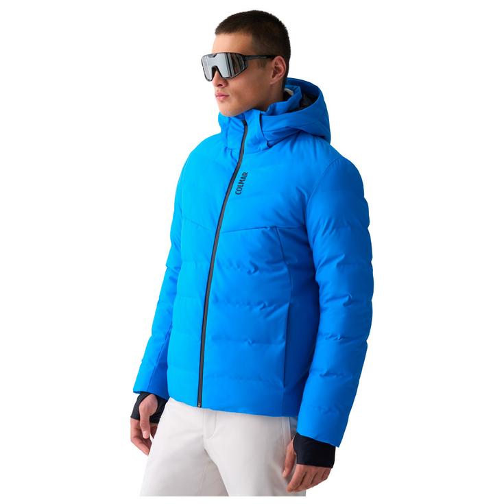 Colmar Skijassen Easy On Quilted Padded Jacket China Blue Voorstelling