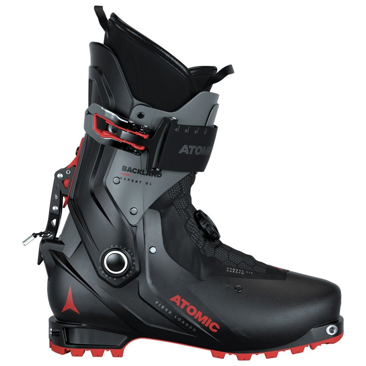Atomic Chaussures de Ski Randonnée Backland Expert Ul Black Grey Red 