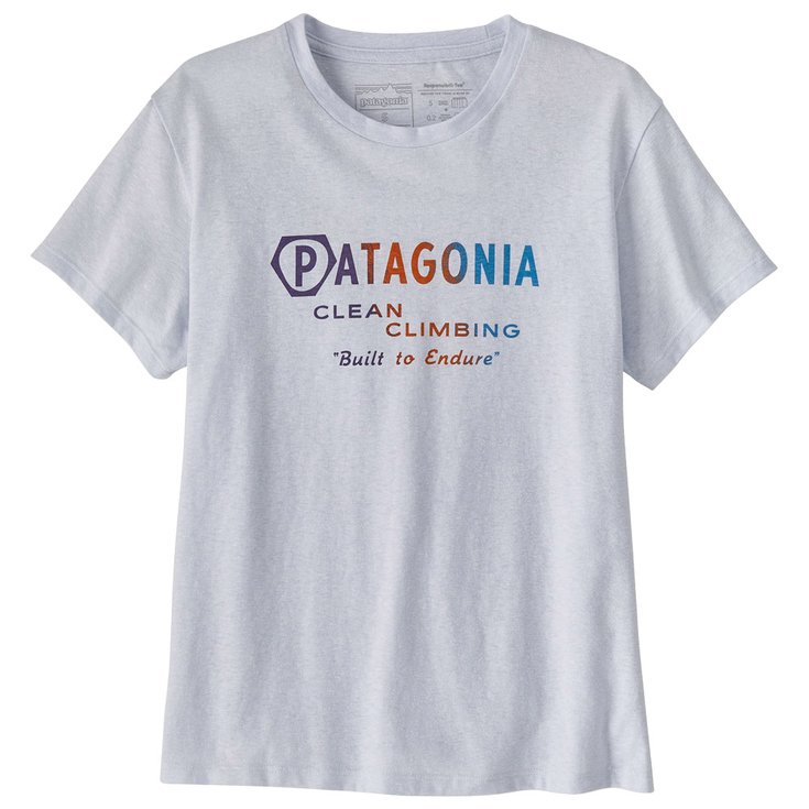 Patagonia Tee-shirt W Endure Hex Responsibili-Tee White Presentación