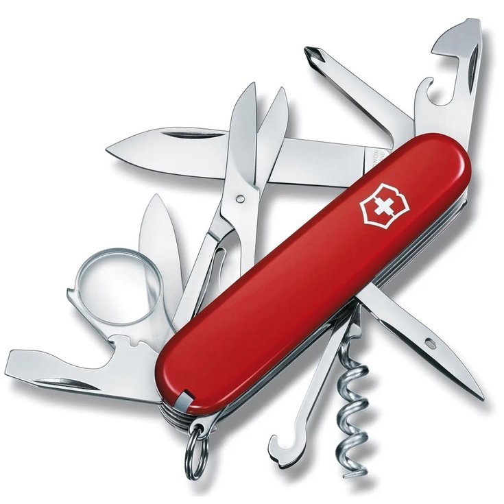 Victorinox Knives Explorer Mat Red Overview