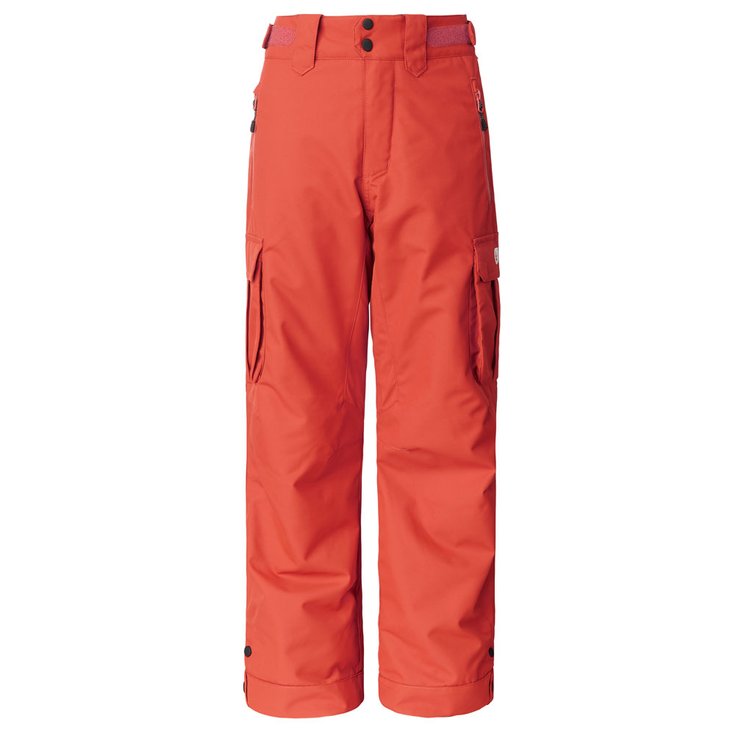 Picture Pantalon Ski Westy Pumpkin Red Overview