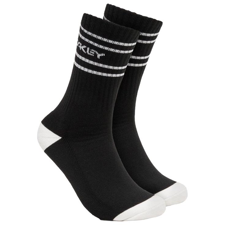 Oakley Socks Icon B1B Socks 2.0 Black White Overview
