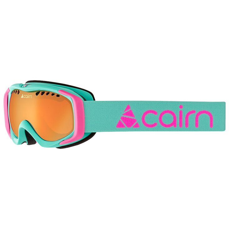Cairn Goggles Booster Mat Turquoise Neon Pink Photochromic Overview