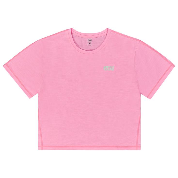 Picture Camiseta de trekking Timont Boxy Tech Tee Begonia Pink Presentación