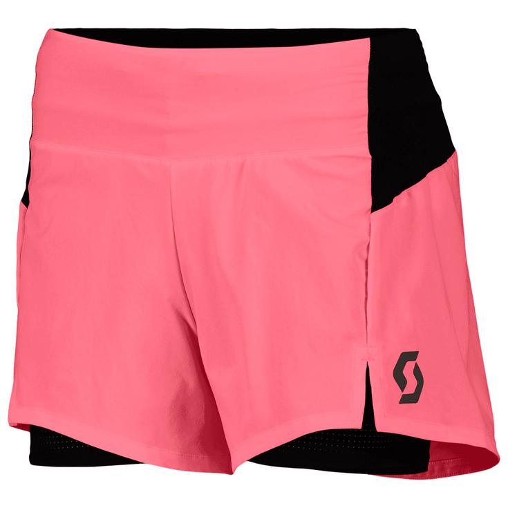Scott Short de trail Hybrid Shorts W's Endurance Pink Black Présentation