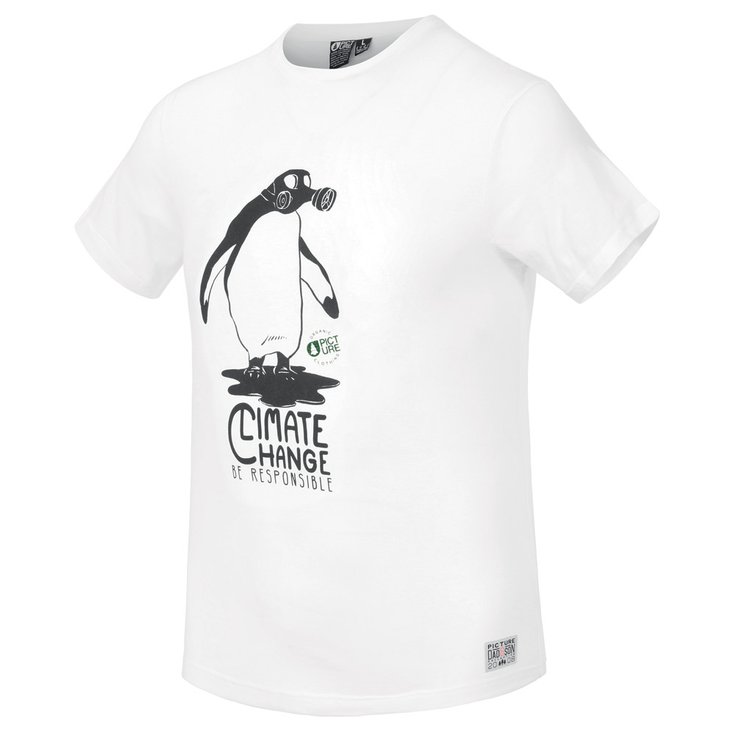 Picture Tee-shirt Carbon White Profil