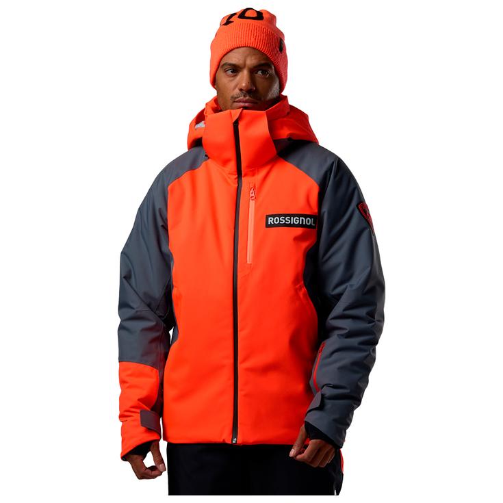 Rossignol Chaqueta esqui Hero Insulated Neon Red Presentación