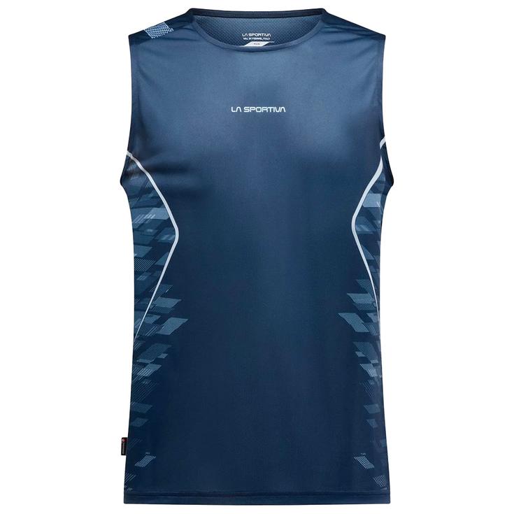 La Sportiva Trail T-shirt Pacer Tank Night Sky Chalk Voorstelling