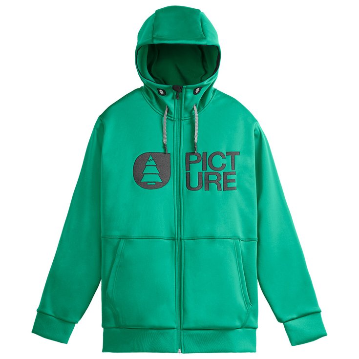 Picture Park Zip Tech Hoodie Spectra Green 