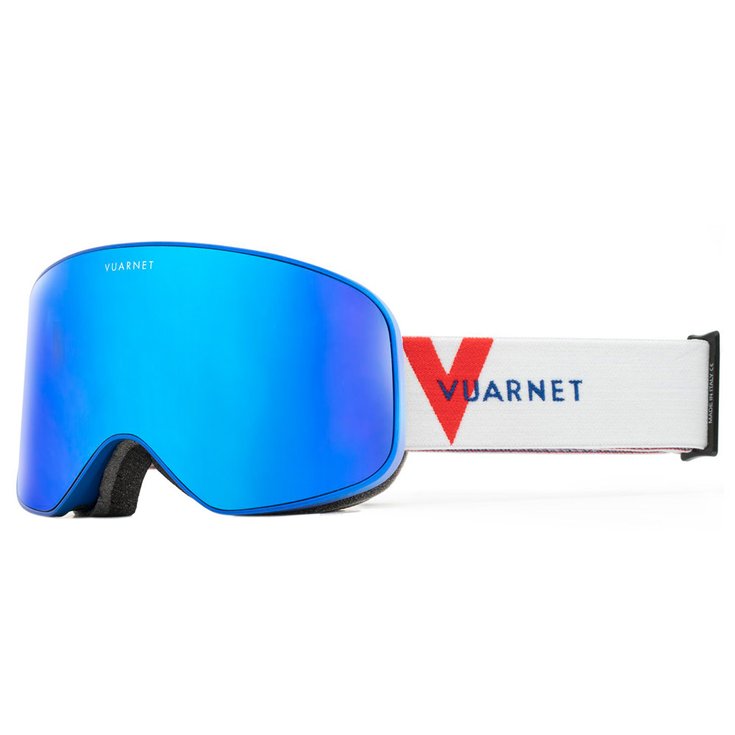 Vuarnet Goggles Masque De Ski Medium Bleu Méta Lisé Blue Flashed Cat 3 Overview