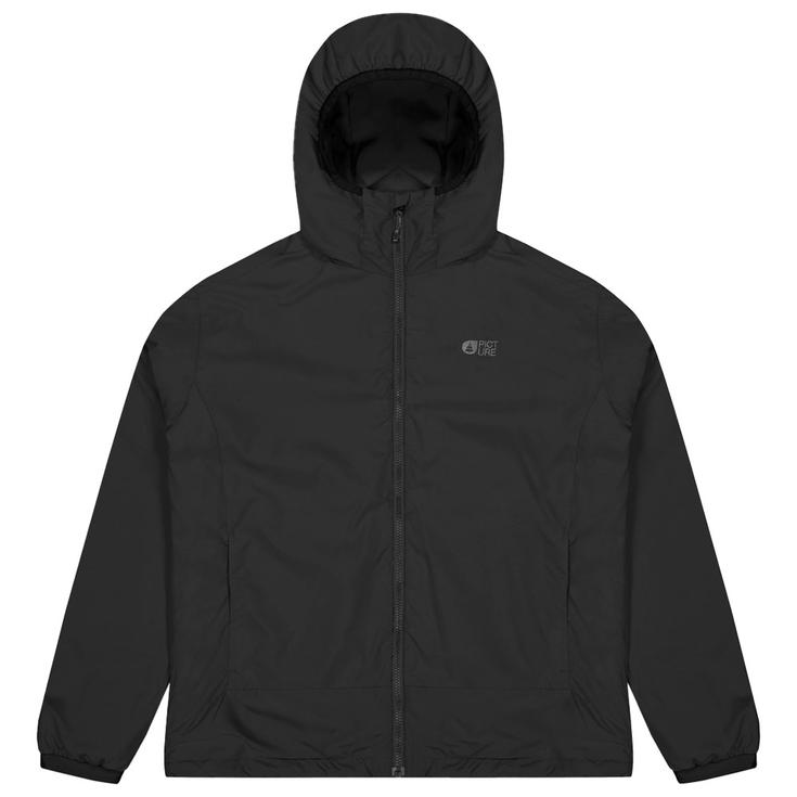 Picture Veste technique Lanin M Hooded Black Présentation
