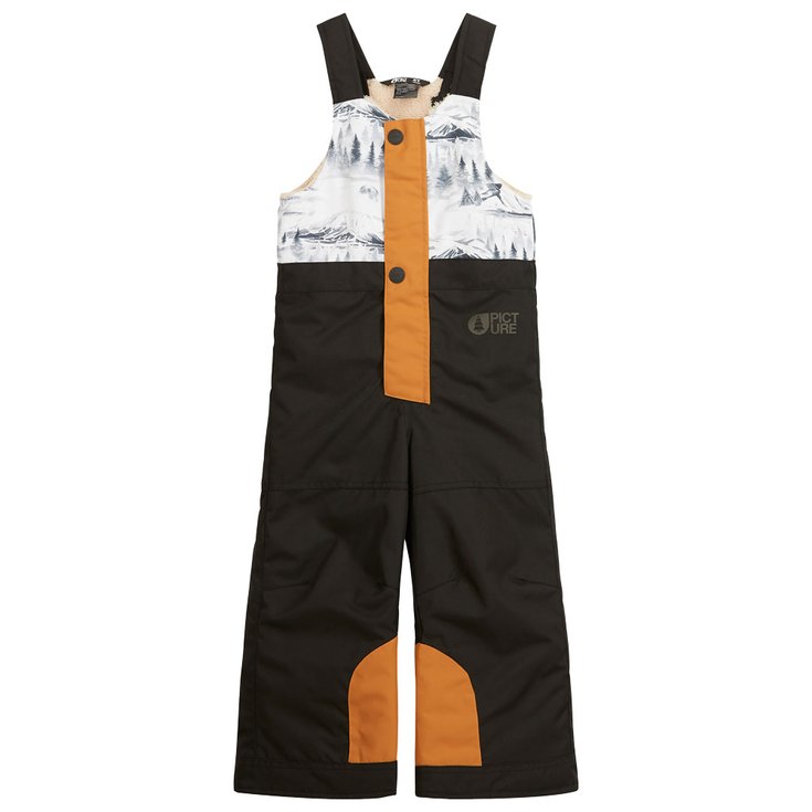 Picture Ski pants Snowy Toddler Bib Mood Overview