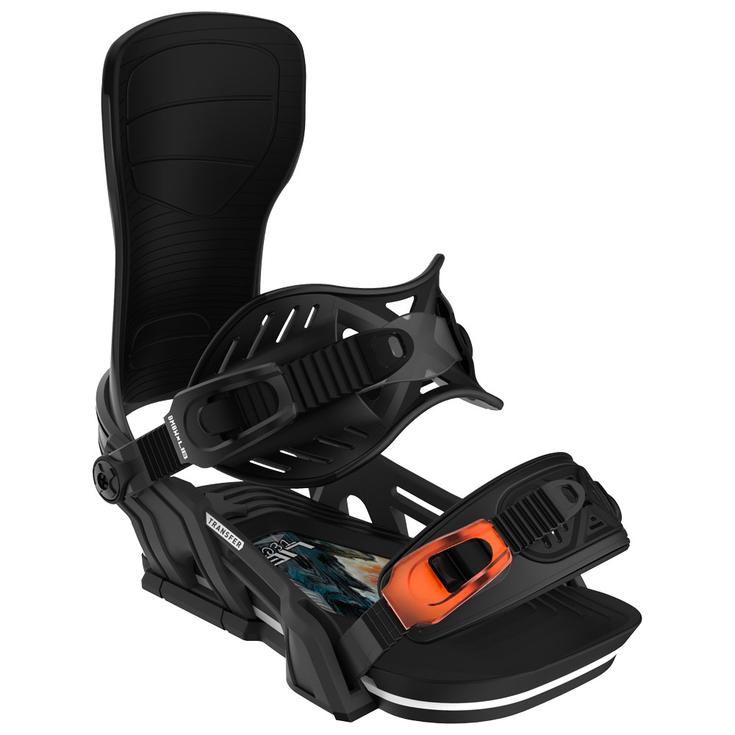 Bent Metal Attacchi Snowboard Transfer Black Presentazione