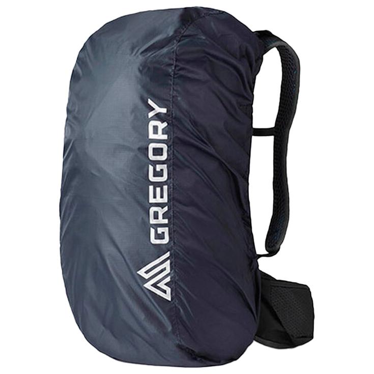 Gregory Sacchi antipioggia Raincover 30L Obsidian Black Presentazione