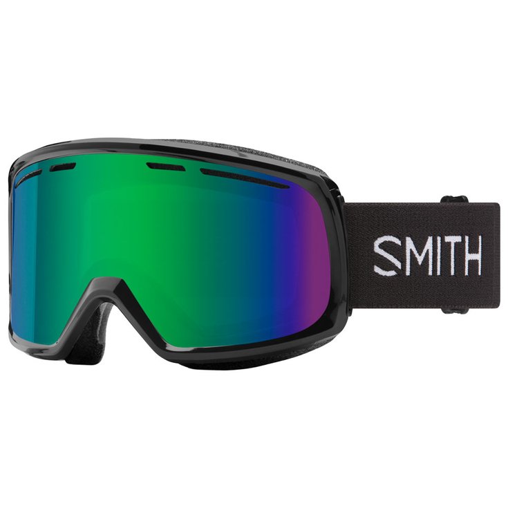Smith Masque de Ski Range Black Green Sol-X Mirror Présentation