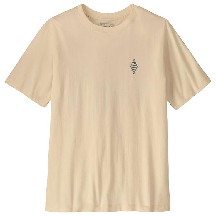 Patagonia T-shirts Water People Spotter Undyed Natural Voorstelling