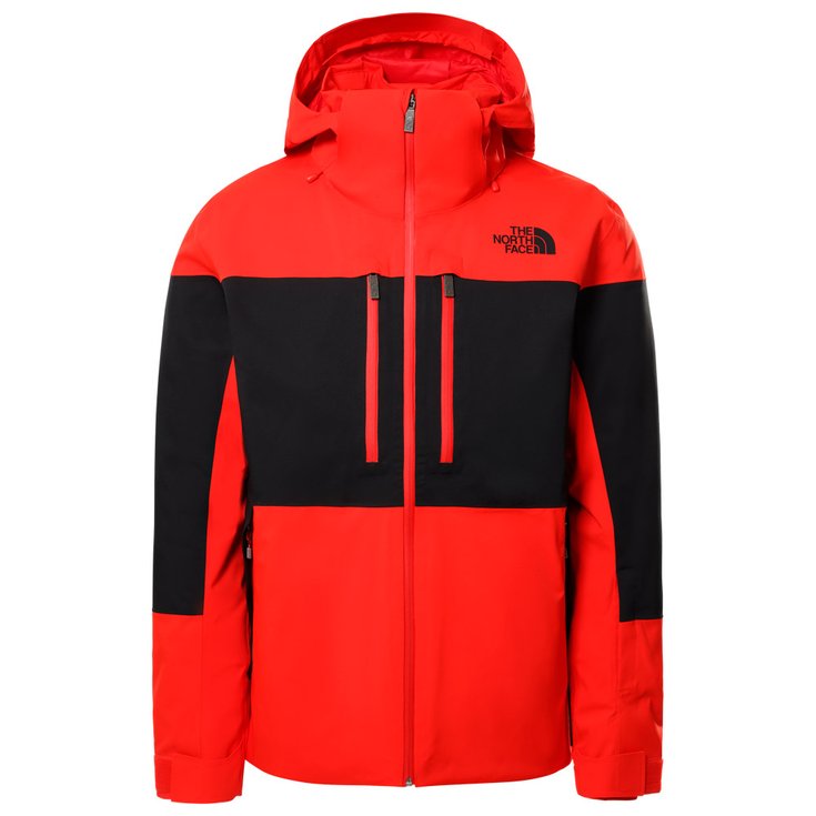 The North Face Blouson Ski Chakal Fiery Red Black Voorstelling