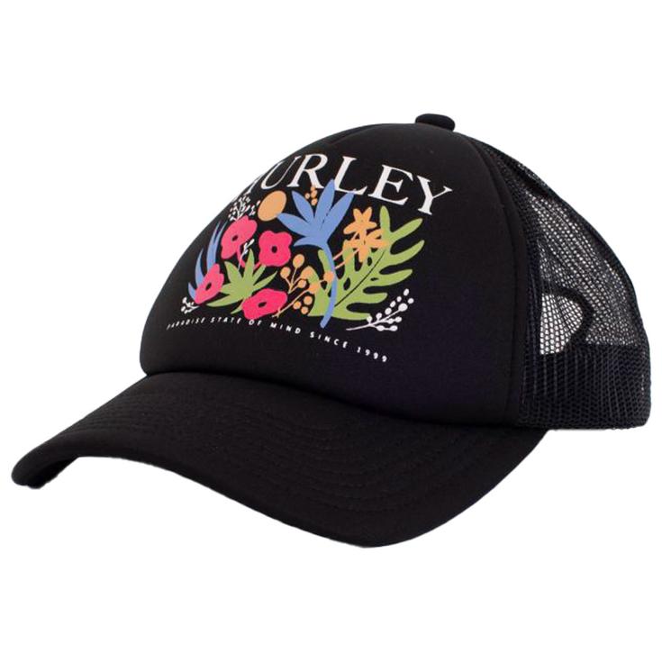 Hurley Cap Women West Coast Trucker Black Overview