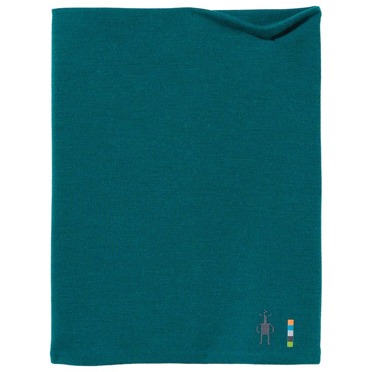 Smartwool Halswärmer Thermal Merino Reversible Neck Emerald Green Präsentation