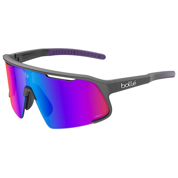 Bollé Sonnenbrille Speedchaser Titanium Matte Volt Ultraviolet Präsentation