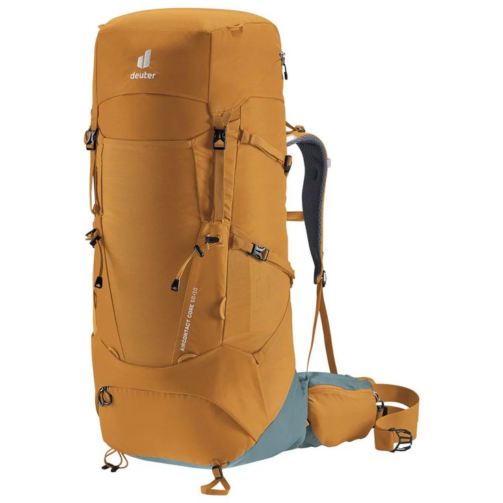 Deuter Zaino Old Aircontact Core 50+10 Almond Teal Presentazione