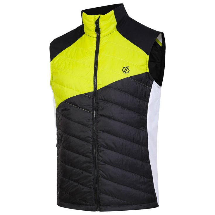 DARE2B Sleeveless vest Gendarme Wool Vest Black Green Algae Overview