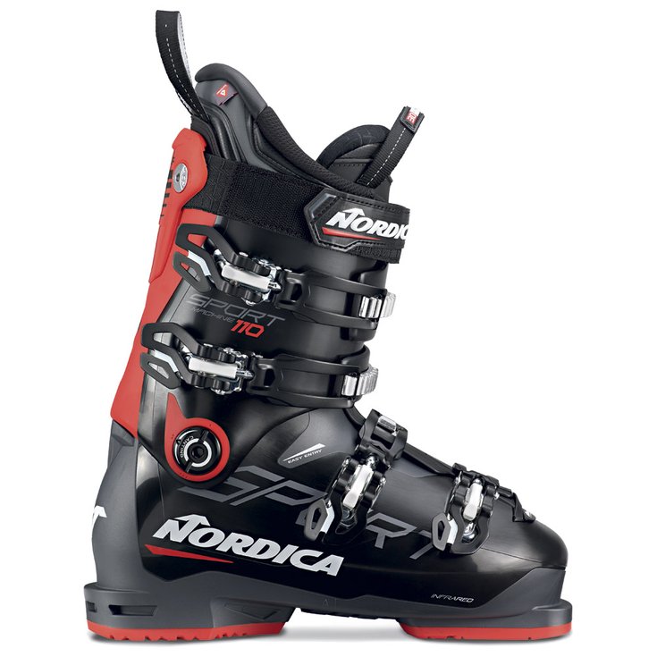 Nordica Skischoenen Sportmachine 110 Noir Rouge Anthracite Voorstelling