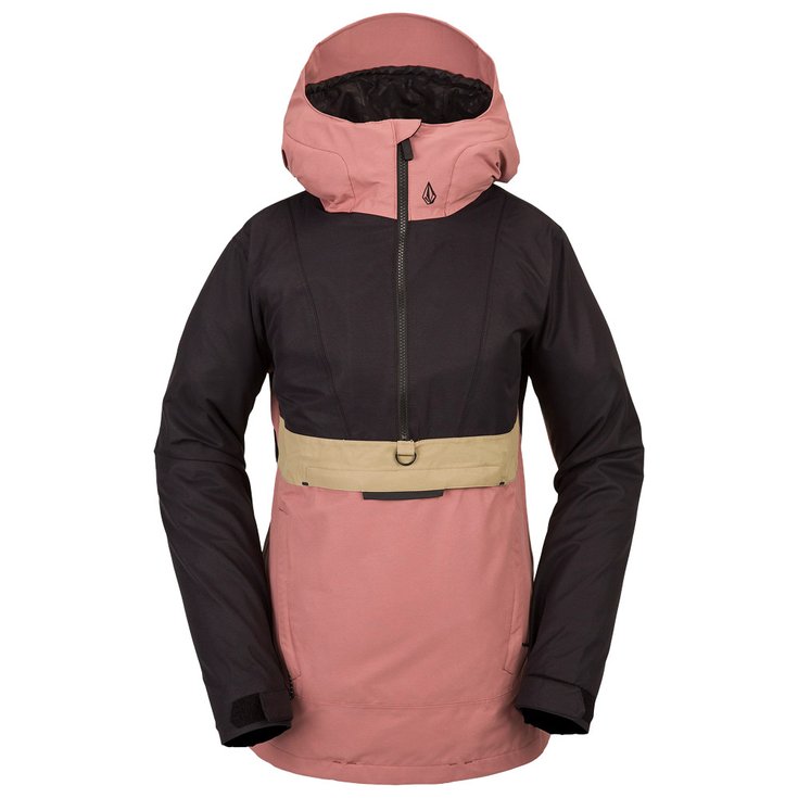 Volcom Chaqueta esqui Ashfield Pullover Earth Pink Presentación