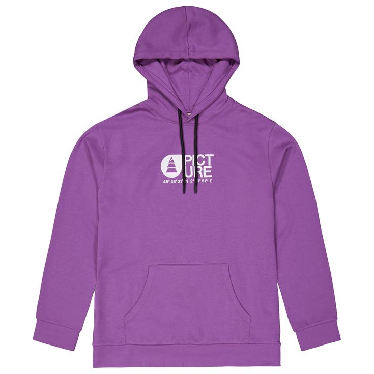 Picture Sudadera Basement Hoodie Bright Magenta Presentación