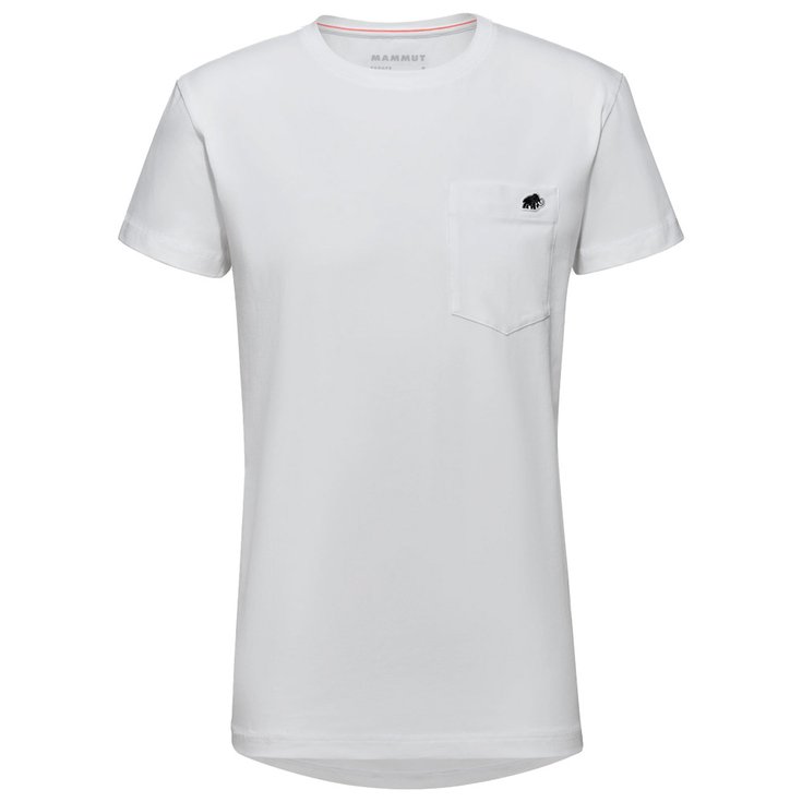 Mammut T-Shirt Off Mountain Pocket M White Präsentation