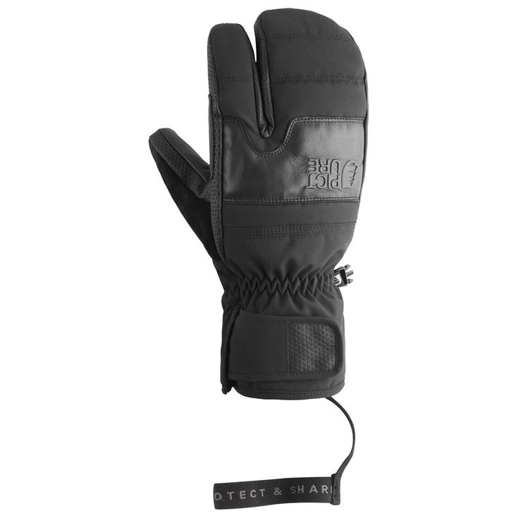 Picture Mitten Sparks Lobster Mitts Black Overview