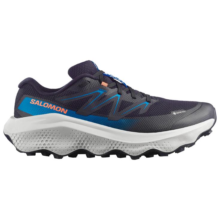 Salomon Chaussures de trail Ultra Flow 2 Gore-Tex Black Mykonos Blue Lunar Rock Présentation