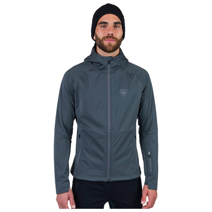 Rossignol Genetys Hood Jkt Onyx Grey Voorstelling