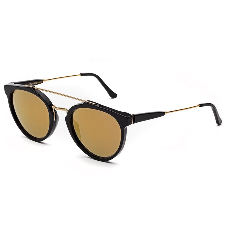 Retro Super Future Sunglasses Giaguaro Black 24K Overview