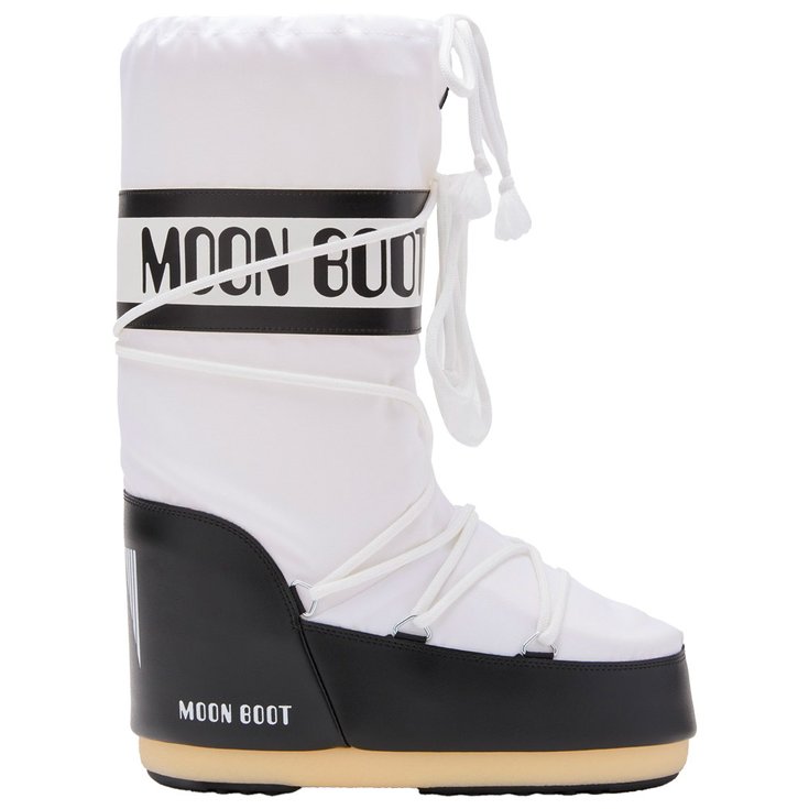 Moon Boot Calzado apresquí Icon Nylon W Black White Presentación
