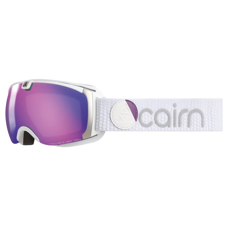 Cairn Masque de Ski Pearl Mat White Purple Spx 3000 Ium Présentation