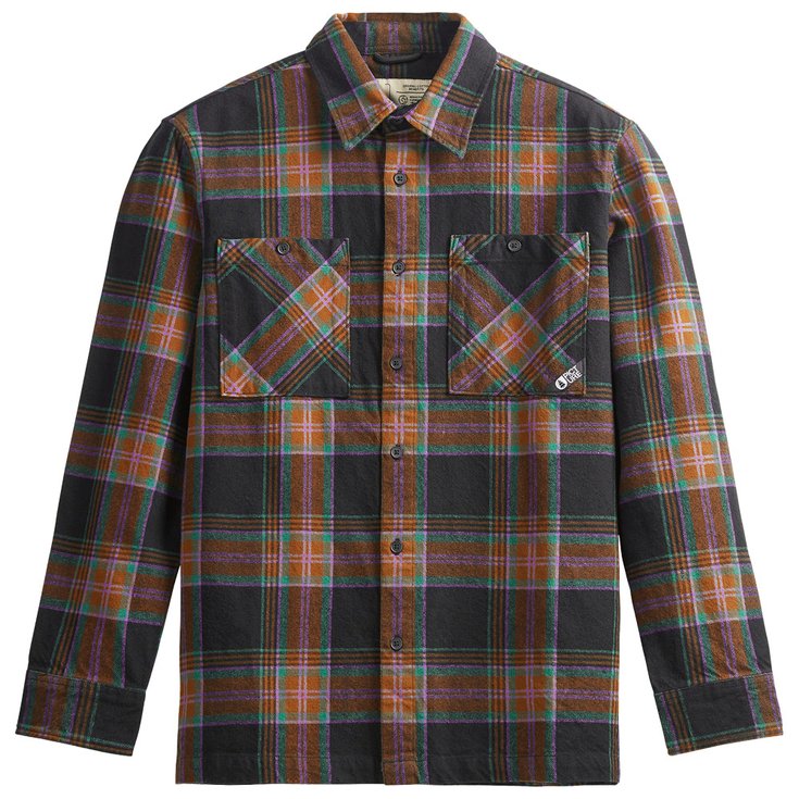 Picture Hemd Relowa Plaid Black Präsentation