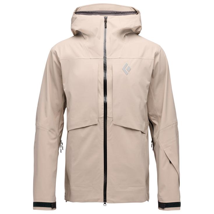 Black Diamond Chaqueta esqui M Factor Shell Moonstone Presentación