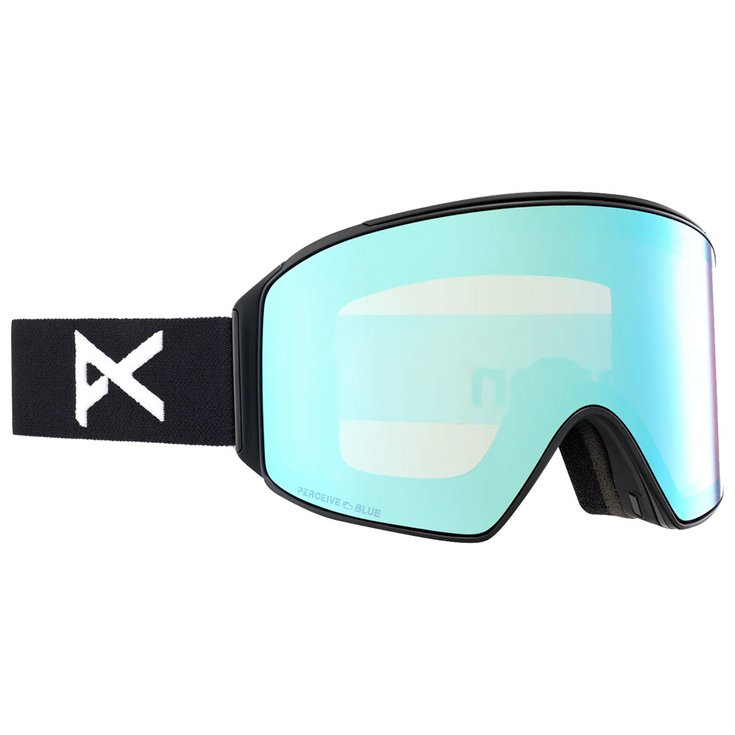 Anon Skibrillen M4 Cylindrical MFI Black Perceive Variable Blue + Perceive Cloudy Pink Voorstelling