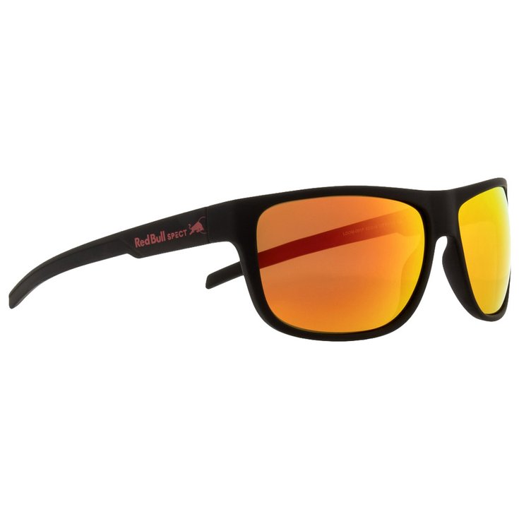 Red Bull Spect Lunettes de soleil Loom Black Brown With Red Mirror Présentation