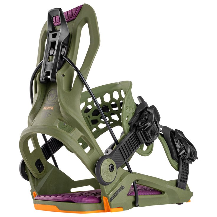 Nidecker Snowboard Binding Fenix Green Overview