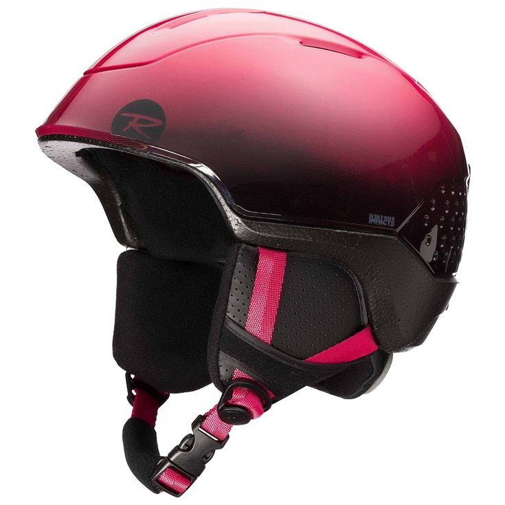 Rossignol Casque Whoopee Impacts Pink Présentation