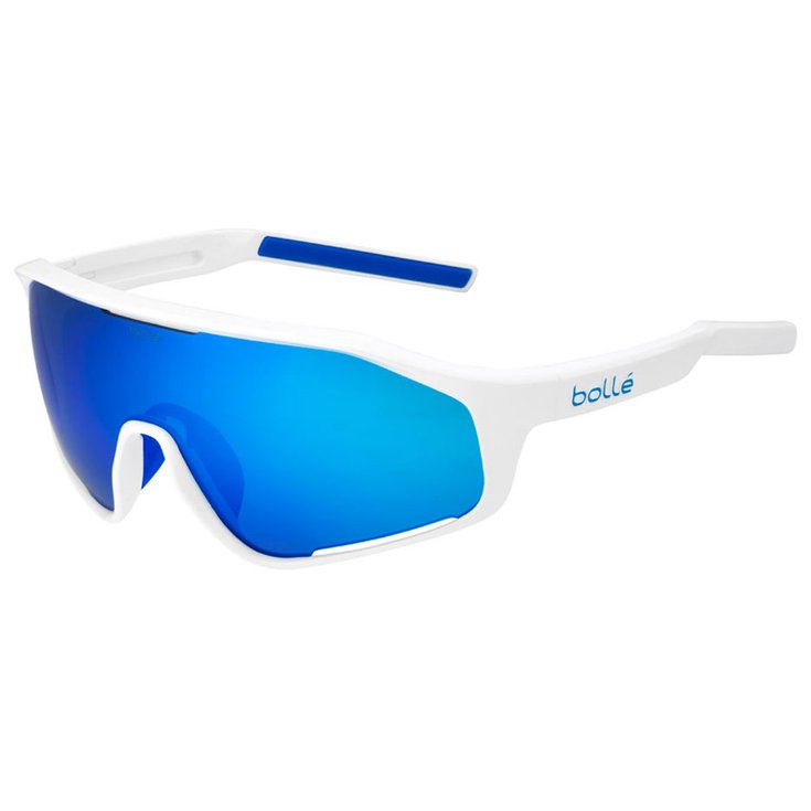 Bolle Sunglasses Shifter Shiny White Brown Blue White Overview