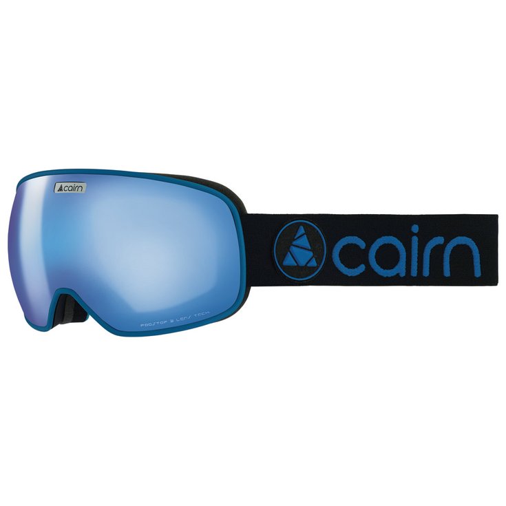 Cairn Masque de Ski Magnetik Mat Black Blue Spx Profil