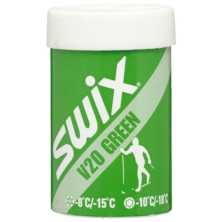 Swix Cera de agarre esquí nórdico V20 Vert 45g Presentación