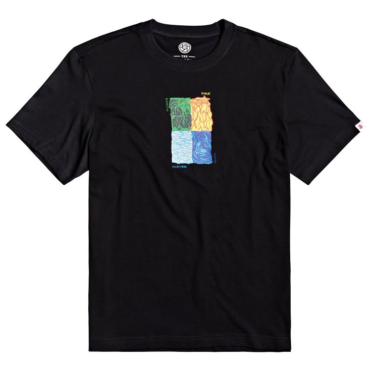 Element T-shirts Kaypon Flint Black Voorstelling