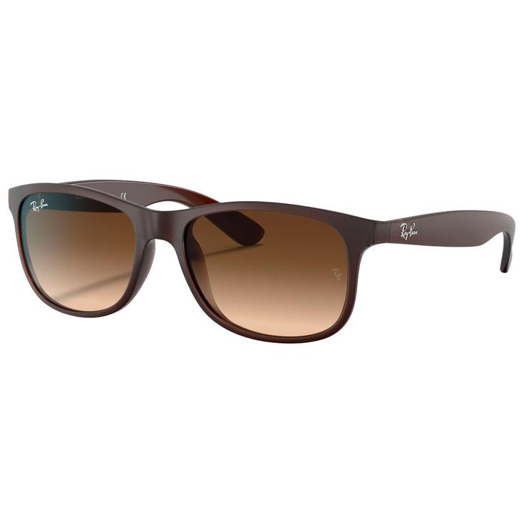 Ray Ban Zonnebrillen RB4202 Andy Mat Brown Gradien Brown Voorstelling
