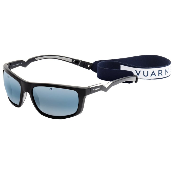 Vuarnet Sunglasses Allpeaks Matte Black Silver Blue Polarlynx Summer 2024 Glisshop